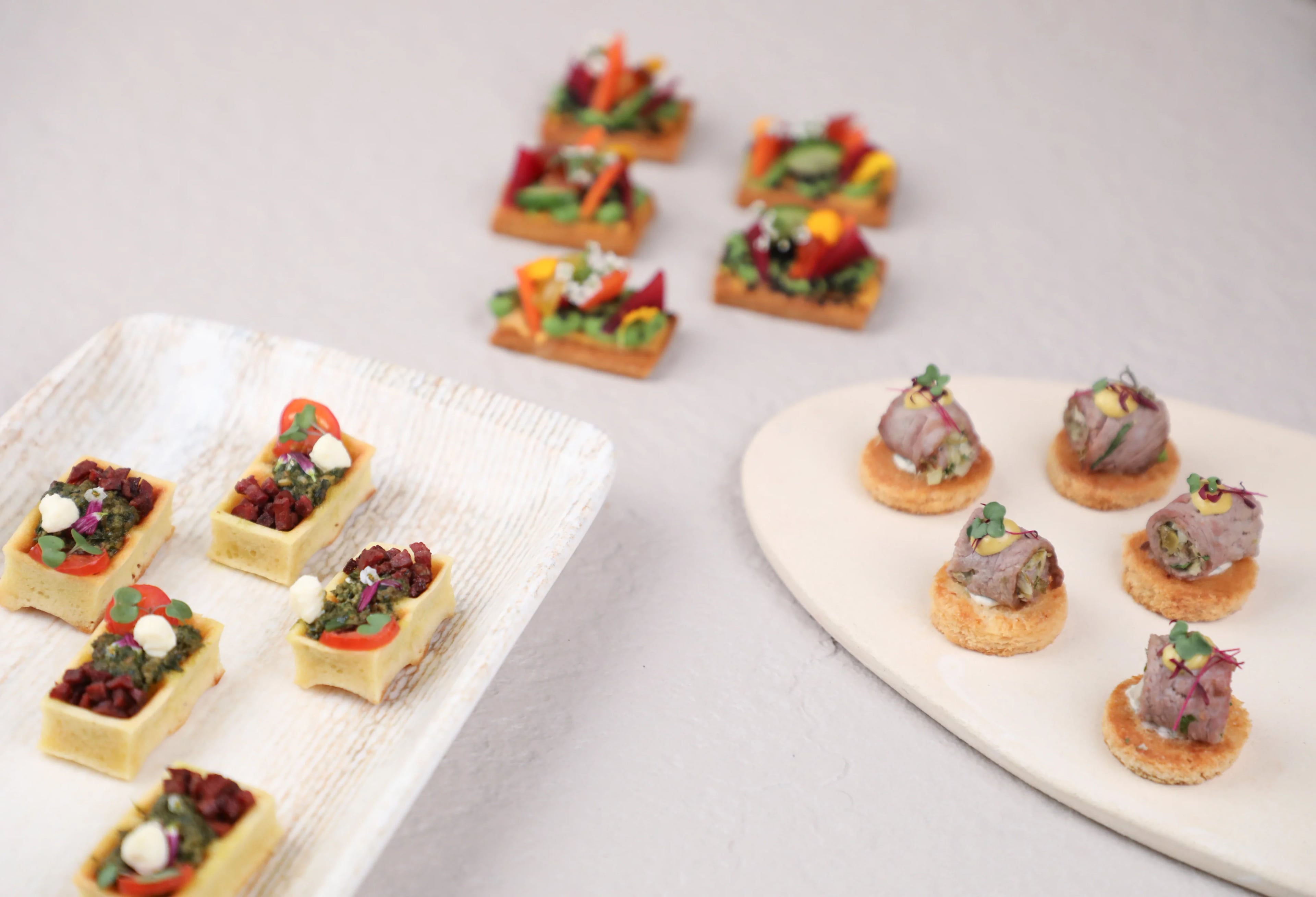 Cold Canapés - menu preview